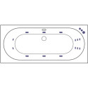 Акриловая ванна Excellent Oceana WAEX.OCE16.SMART 160x75
