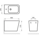 Биде подвесное BelBagno Ardente-R BB0520BH