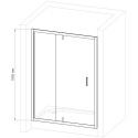 Душевая дверь в нишу Royal Bath HV RB120HV-C-CH