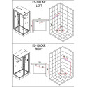 Душевая кабина Esbano ES-108CKR