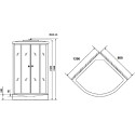 Душевая кабина Niagara Classic NG-3513-14R