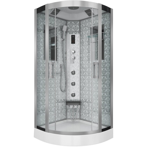Душевая кабина Niagara Lux 7715W хром, металлик
