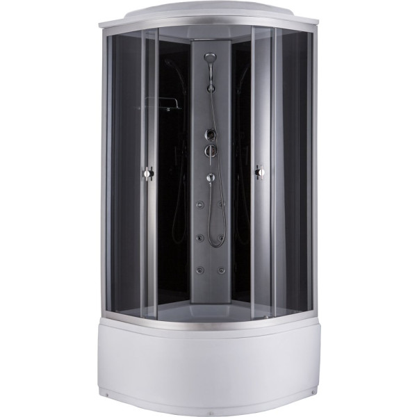 Душевая кабина Niagara NG-2508-14G 90х90х220 тонированные стёкла