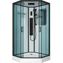 Душевая кабина Niagara Premium NG-6901-01GD BLACK 90х90х220 черная