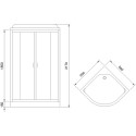 Душевая кабина Royal Bath HK RB90HK4-MM