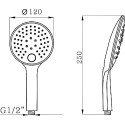 Душевая лейка Argo Flora AGD 20.1305 P