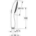 Душевая лейка Grohe Power&Soul 115 27671000