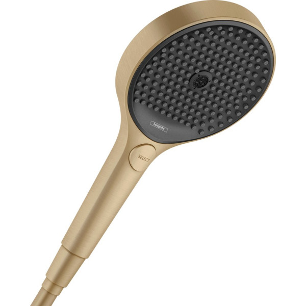 Душевая лейка Hansgrohe Rainfinity 130 26865140 шлифованная бронза