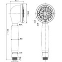 Душевая лейка IDDIS Oldie OLD3F01i18