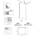 Душевая перегородка Radaway Modo New IV 100x70