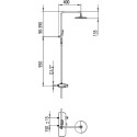 Душевая стойка Clever Nine Elegance 99731