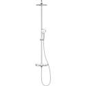 Душевая стойка Grohe Euphoria SmartControl 260 Mono 26510000 с термостатом + средство для металлических поверхностей