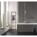Душевая стойка Grohe Euphoria SmartControl 260 Mono 26510000 с термостатом + средство для металлических поверхностей