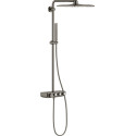 Душевая стойка Grohe Euphoria SmartControl System 310 Cube Duo 26508AL0 с термостатом, темный графит