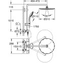 Душевая стойка Grohe Euphoria XXL System 310 26075000