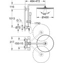 Душевая стойка Grohe Rainshower System 400 27174001