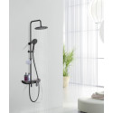 Душевая стойка Lemark Tropic LM7012BL черная