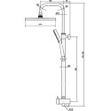 Душевая стойка TEKA Alcudia 790027200