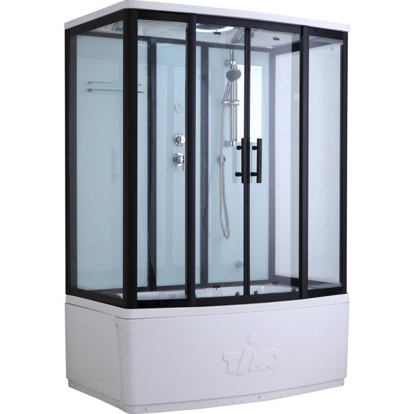 Душевой бокс Timo Standart T-6670 B профиль черный