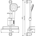 Душевой гарнитур Dorff Prime D0140000