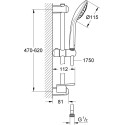 Душевой гарнитур Grohe Euphoria 110 Mono 27266001