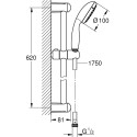 Душевой комплект Grohe Eurosmart 124458 для ванны с душем