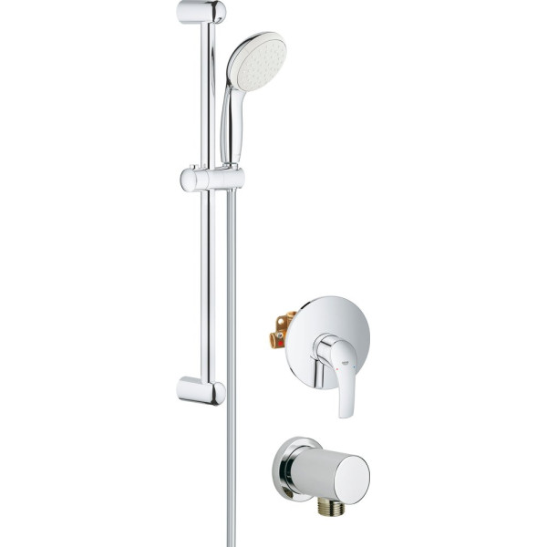 Душевой комплект Grohe Eurosmart 33556002 + 27853001 + 27057000