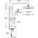 Душевой комплект Grohe Grohtherm 800 34558000 + 26381001