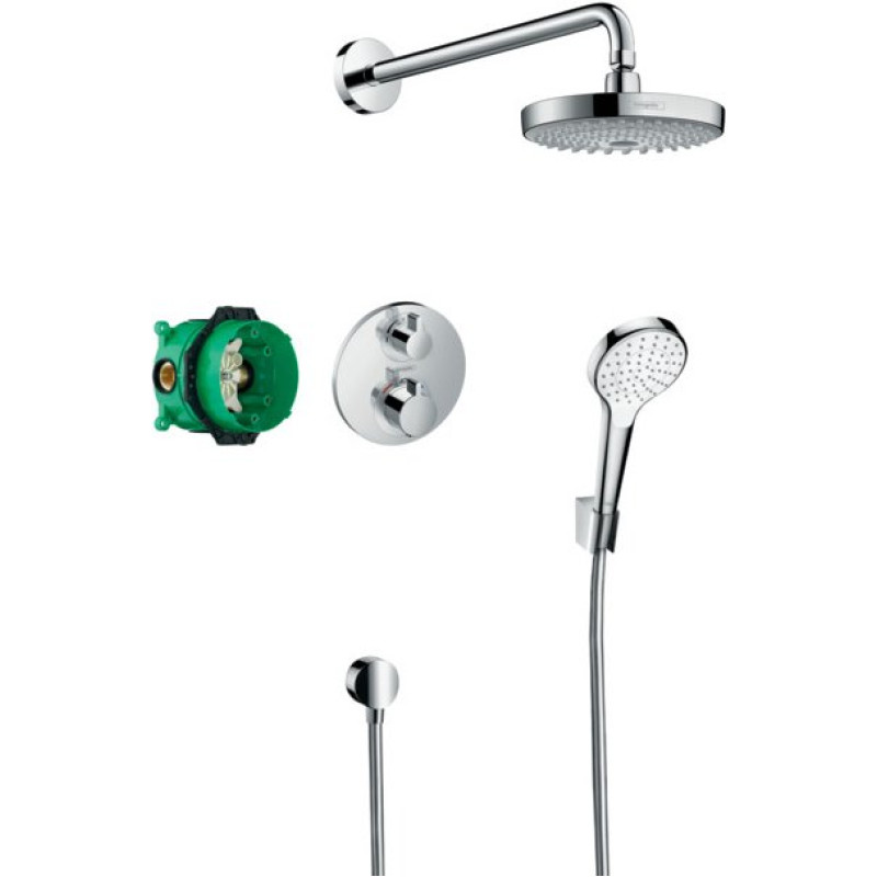 Душевой комплект Hansgrohe Croma Select S 27295000 С ВНУТРЕННЕЙ ЧАСТЬЮ