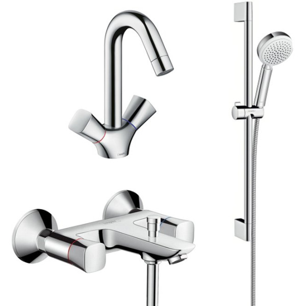 Душевой комплект Hansgrohe Logis 71243000 для ванны с душем