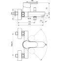 Душевой комплект Ideal Standard Ceraplan III B1118AA