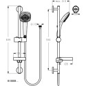 Душевой комплект Ideal Standard Ceraplan III B1118AA