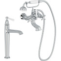 Душевой комплект Jacob Delafon Cleo1889 E24309-CP + E24313-CP