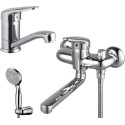 Душевой комплект Lemark Luna LM4114C + LM4107C