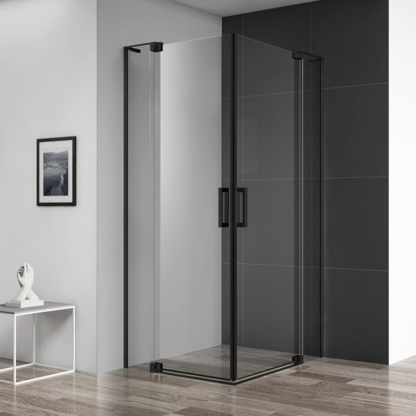 Душевой уголок Cezares Slider AH 2 70/80 100/110 C NERO
