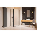 Душевой уголок Radaway Nes Black PTJ 90x90, L