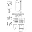 Душевой уголок Radaway Nes KDJ II 120x80 R