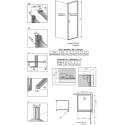 Душевой уголок Radaway Nes KDJ I 90x80 R