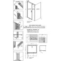 Душевой уголок Radaway Nes KDS I 100x75 L
