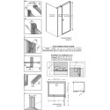 Душевой уголок Radaway Nes KDS I 120x80 R