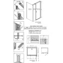 Душевой уголок Radaway Nes KDS I 140x90 R