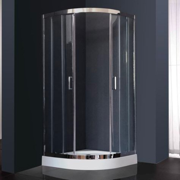 Душевой уголок Royal Bath RB 100HK-T-CH с поддоном