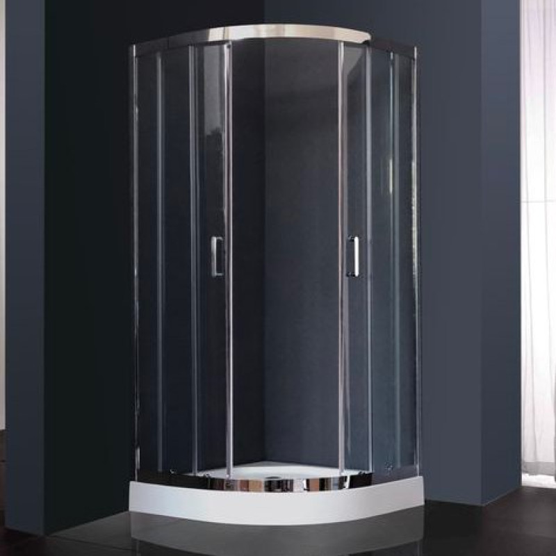 Душевой уголок Royal Bath RB 100HK-T-CH с поддоном