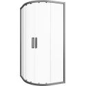 Душевой уголок STWORKI Хельсинки DE018RL100100200 100x100 см профиль хром матовый