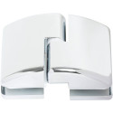 Душевой уголок Vegas Glass AFS-F Lux 120*100 08 01 R профиль глянцевый хром, стекло прозрачное