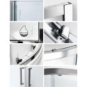 Душевой уголок Wasserkraft Main 41S01 90x90 см