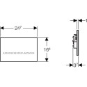 Кнопка смыва Geberit Sigma 80 116.090.SG.1