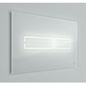 Кнопка смыва TECE Lux Mini 9240960 + 9240970 + 9240646 сенсорная белая