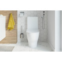 Комплект  Унитаз-компакт STWORKI Merlingen MBTW55 безободковый + Гигиенический душ STWORKI by Damixa Хельсинки HFHS51000 со смесителем, С ВНУТРЕННЕЙ ЧАСТЬЮ, хром
