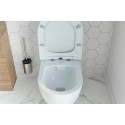 Комплект  Унитаз-компакт STWORKI Merlingen MBTW55 безободковый + Гигиенический душ STWORKI by Damixa Хельсинки HFHS51000 со смесителем, С ВНУТРЕННЕЙ ЧАСТЬЮ, хром